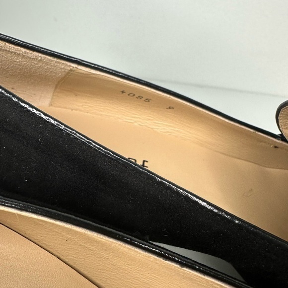 Black Heeled Loafers - Picture 6 of 8